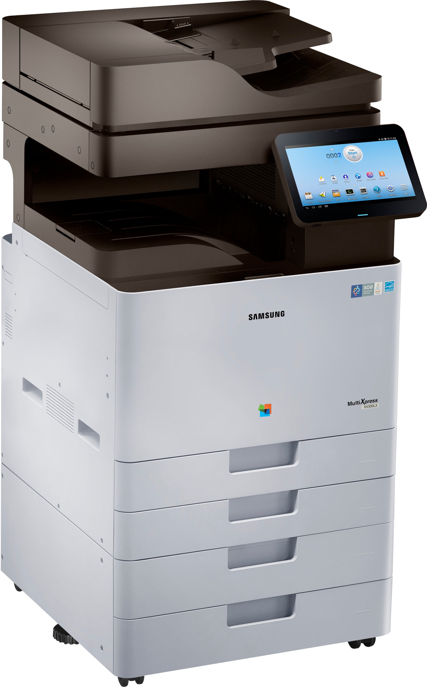 Samsung MultiXpress SL-X4300LX – Stampante Laser Multifunzione A3 a colori 1200 DPI 30ppm Fronte/Retro automatico Rete