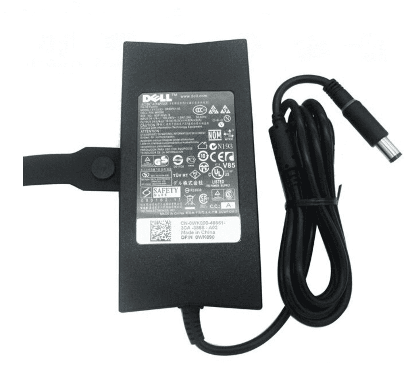 DELL WK890 AC Adapter 90W 19.5V ORIGINAL