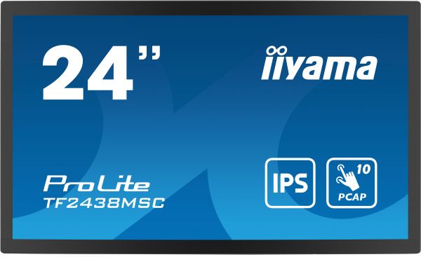 IIYAMA 23,8 10P Touch 1920x1080, IPS DP HDMI 525cd/m²