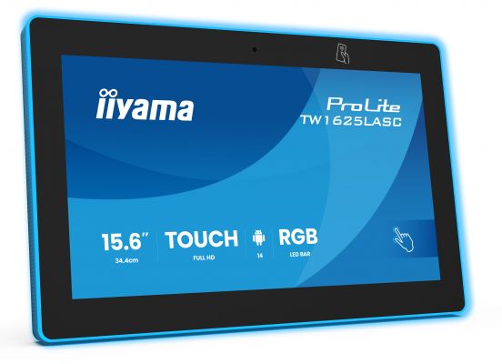IIYAMA 15,6 RGB LED Android 14+GMS TOUCH 1920x1080 IPS