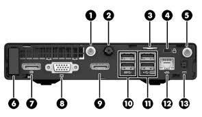 Bundle HP EliteDesk 800 G2 DM Mini PC | Intel Core i5-6400T 2.2Ghz | Ram 8Gb | SSD 256Gb | WINDOWS 10 PRO + Monitor 22″ HP zr22w | WiFi