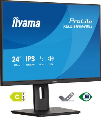IIYAMA 24,1 IPS-panel, 1920x1200, 350cd/m²