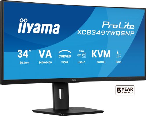 IIYAMA 34 Business UQHD USB-C Dock