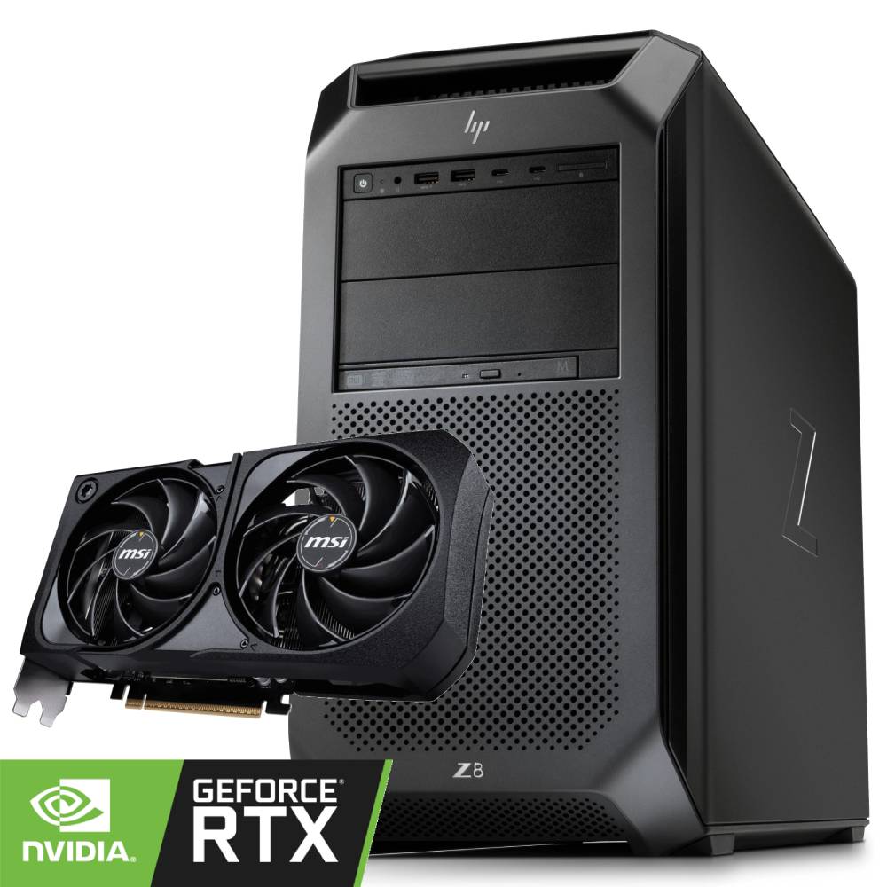 HP Z8 G4 Workstation Ricondizionata | 2x Intel Xeon Gold 6244 | Nvidia RTX 5070 12GB FreeDOS