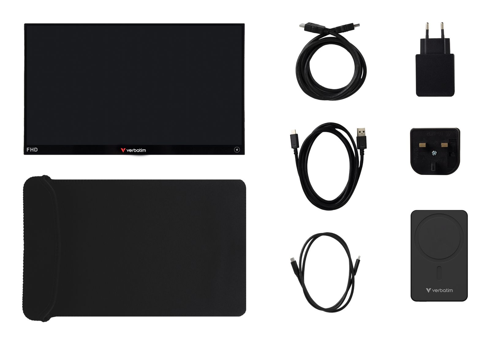 VERBATIM MONITOR PORTATILE TOUCH 14.0 WLESS POWER