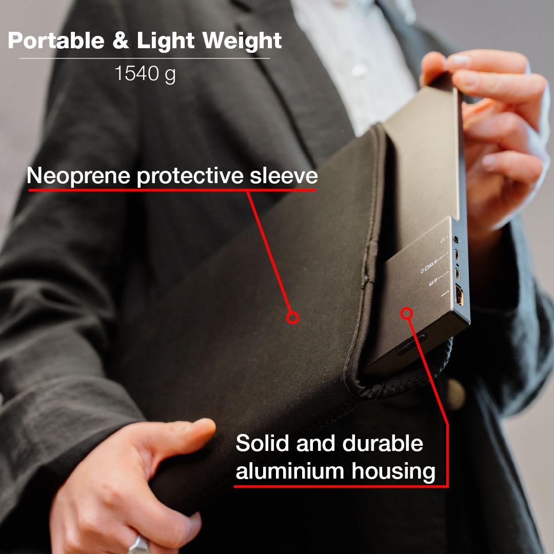 VERBATIM PMT-17 MONITOR PORTATILE TOUCH 17.3 FHD