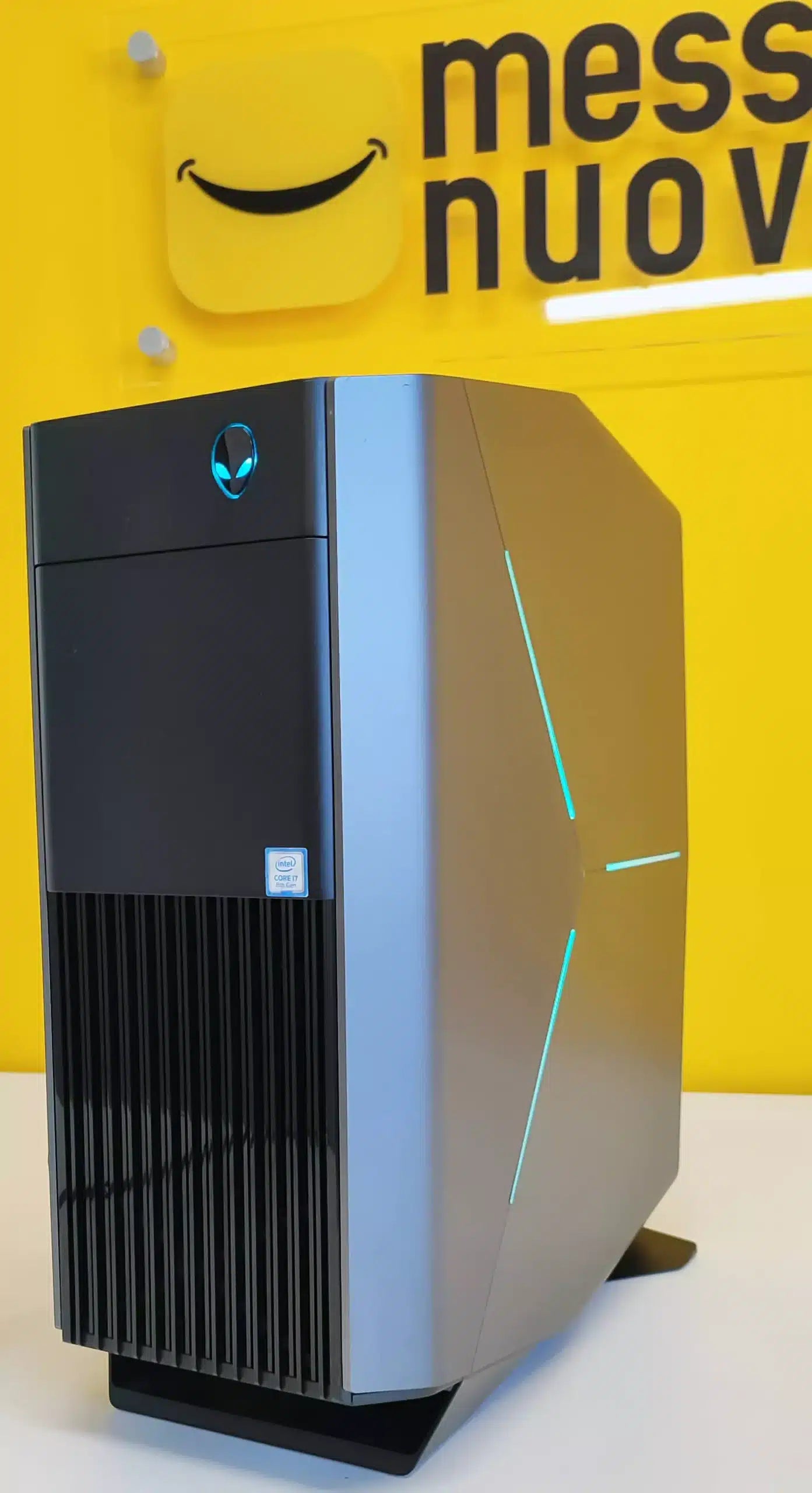 Bundle Gaming Dell Alienware Aurora R7 PC Gaming | Intel Core i7-8700 6 Cores | Ram 64Gb | SSD NVMe 512Gb + 2Tb | Nvidia GTX 1080Ti 11GB | Windows 11 Pro + Monitor Dell U2717 27" QuadHD 2K IPS