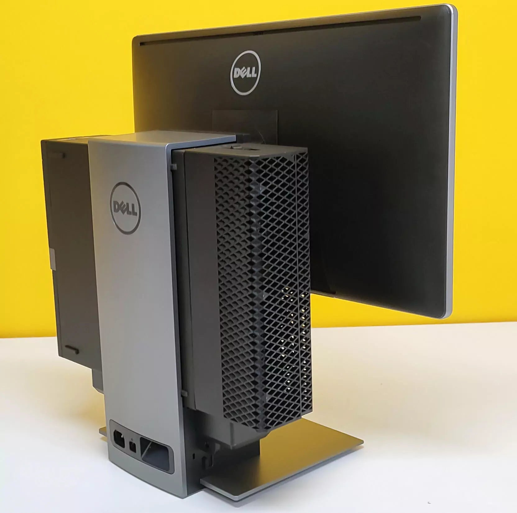 All In One DELL OptiPlex 7060 Desktop SFF PC | Intel Core i5-8500 3Ghz | Windows 11 Pro + Dell P2314H FullHD Monitor with OSS17 Stand