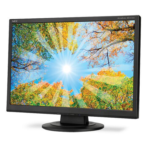 NEC AccuSync AS191WM LCD-Monitor CCFL 19 Zoll 16:10 1440 x 900 Pixel Kontrast 1000:1 Reaktionszeit 5 ms Helligkeit 250 cd/m2 VGA DVI-D