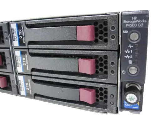 HP Storageworks P4500 G2 AX704A Array di dischi SAN SAS da 12 Bay 3.5″ 2U Rack Prodotto professionale per archiviare una grande quantità di dati