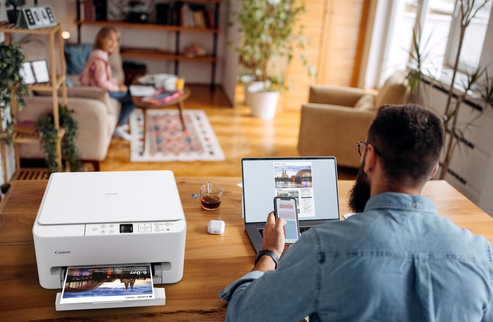 Canon PIXMA TS6550i WHITE