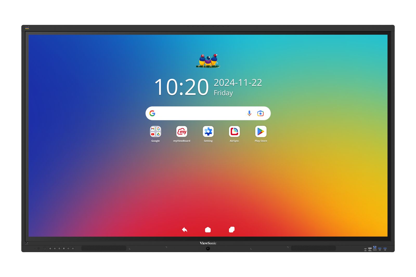 VIEWSONIC 65 4K, ANDROID 16 EDLA,TOUCH, 8G RAM/128GB