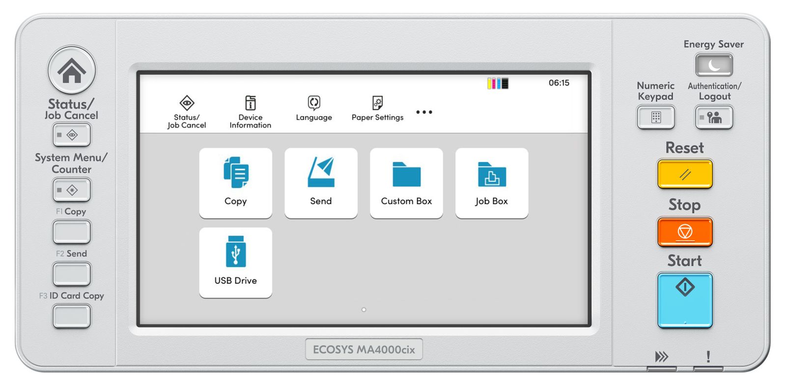 KYOCERA ECOSYS MA4000CIX MULTIF COLORI A4 40PPM 3IN1 (