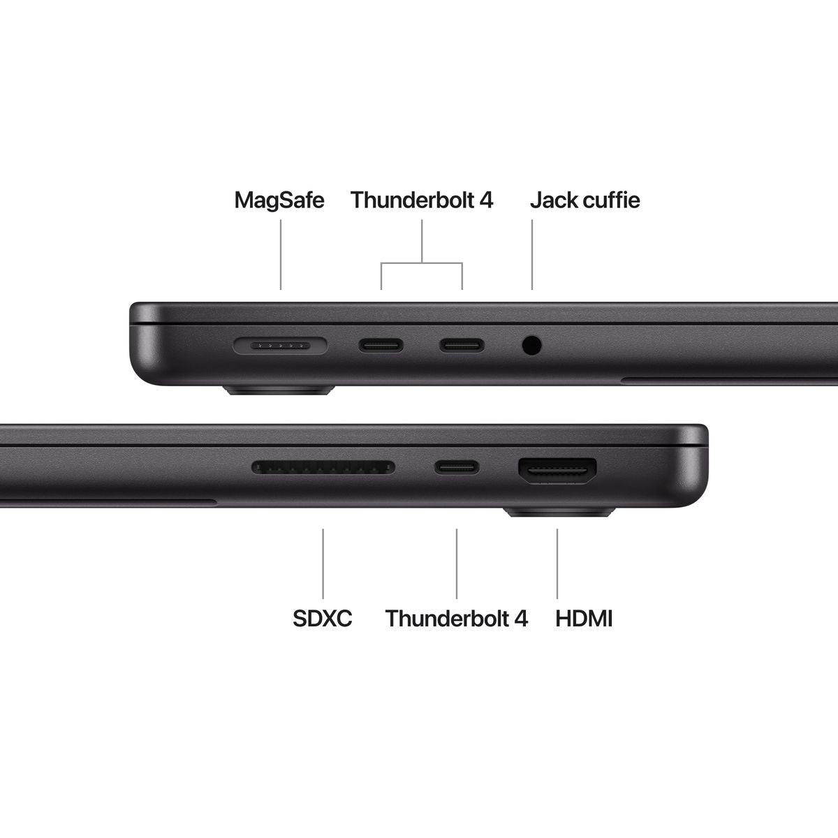14 MACBOOK PRO APPLE M4 CHIP 10-CORE SPACE BLACK [IMAGE 7]