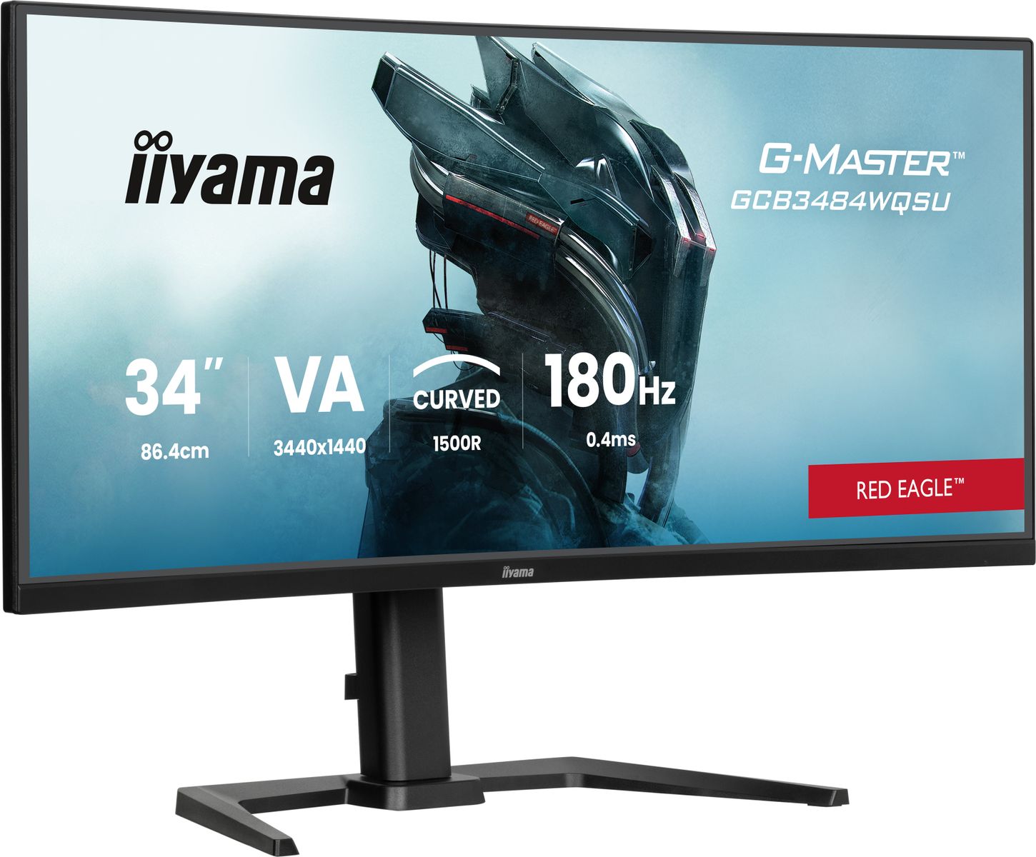 IIYAMA 34 CURVED QHD 180HZ / HAS