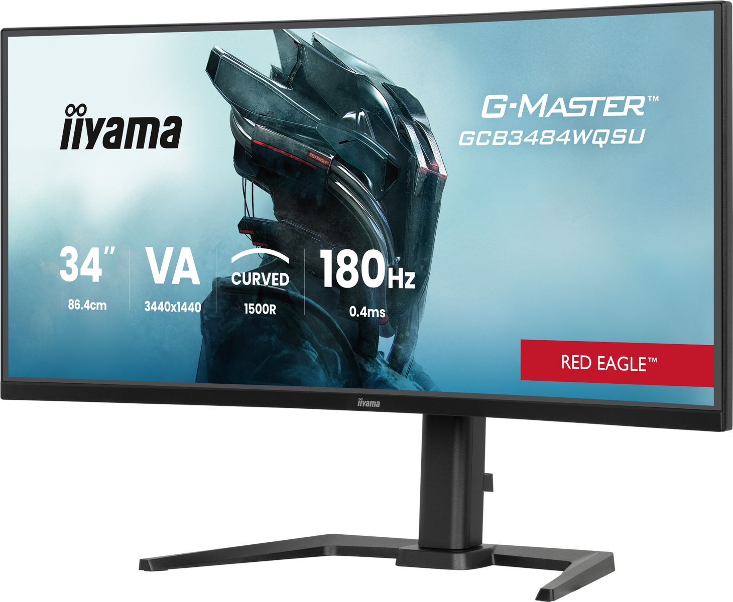 IIYAMA 34 CURVED QHD 180HZ / HAS