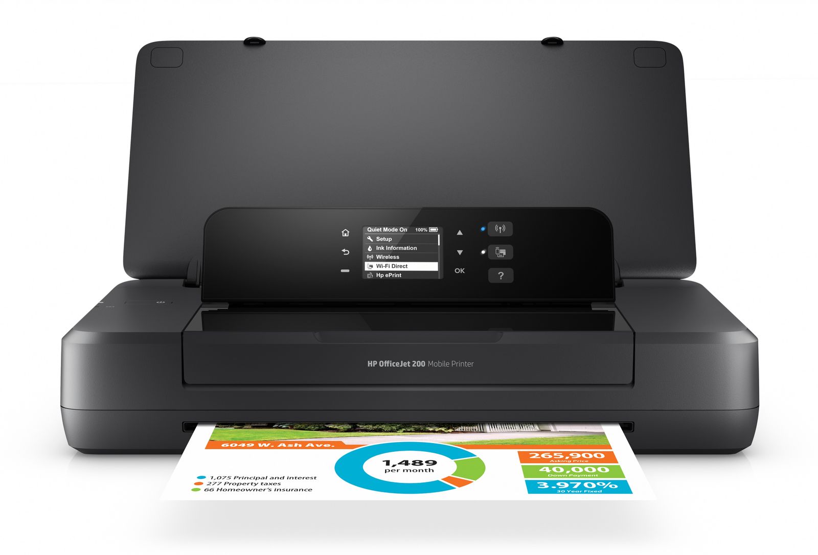 HP INC. HP OJ 200 MOBILE 9/6PPM WIFI USB 1YW