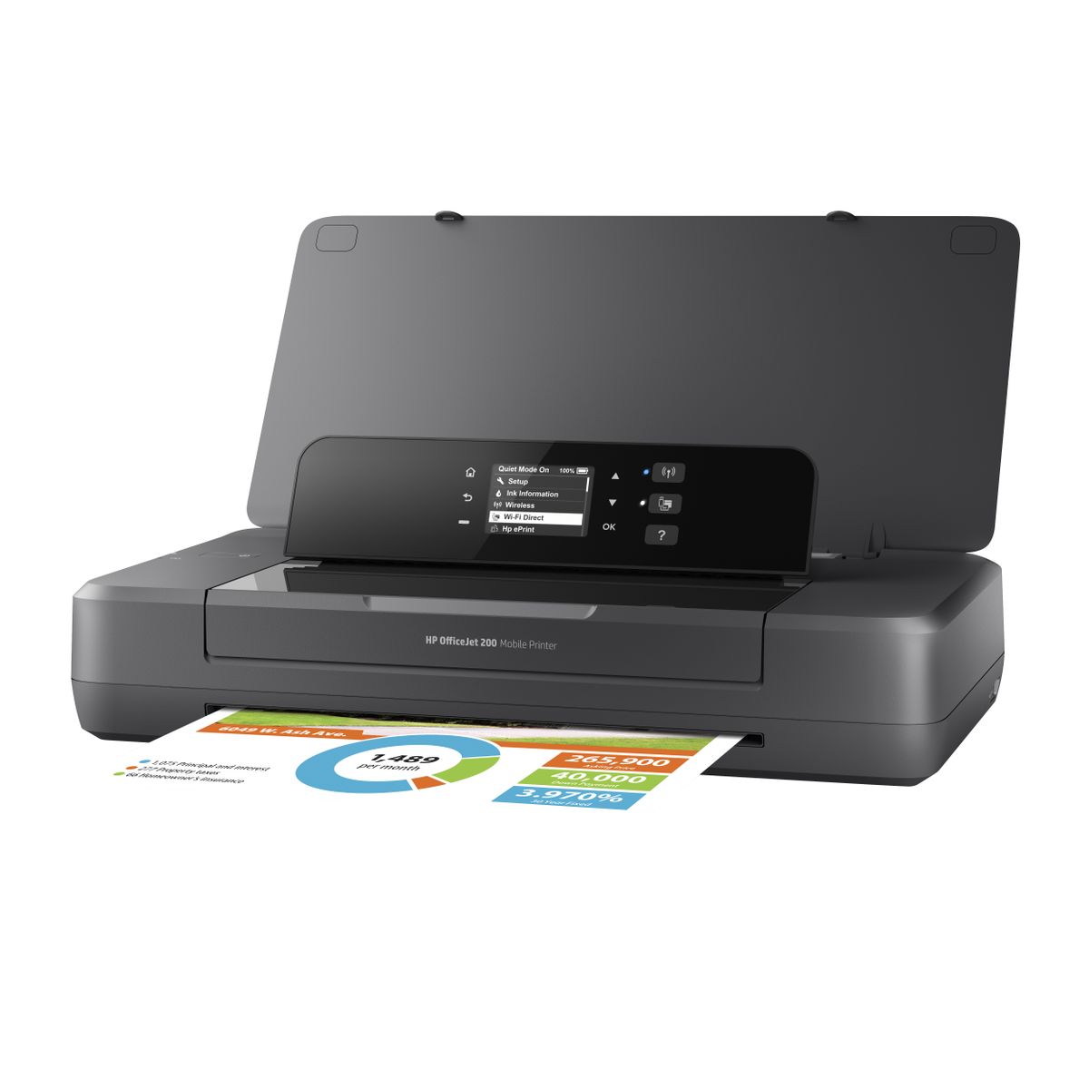 HP INC. HP OJ 200 MOBILE 9/6PPM WIFI USB 1YW