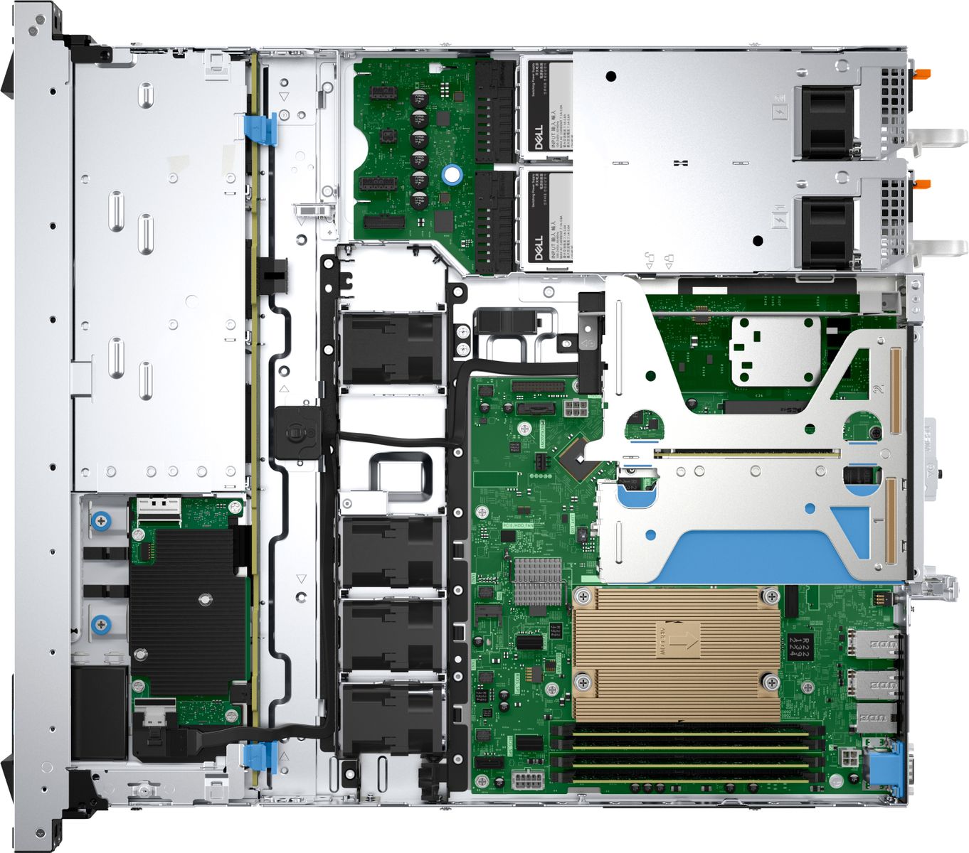 DELL DELL R360 8X2.5 6369P 32GB 2X480GB 2X700W H755 3YR