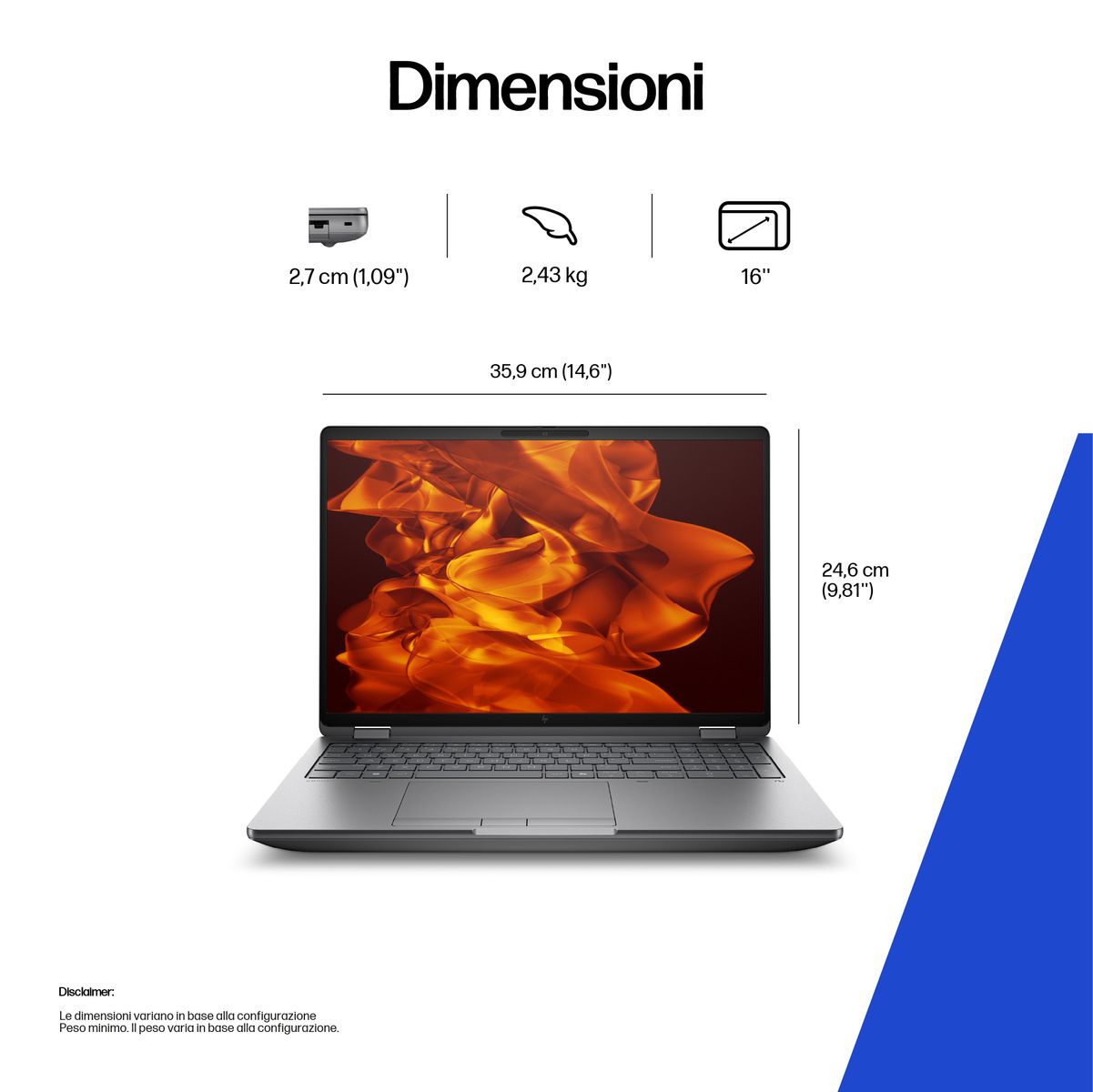 HP INC. ZFURY 16G1I ULTRA7 255HX 32/1 RTX2000 W11P 3YW