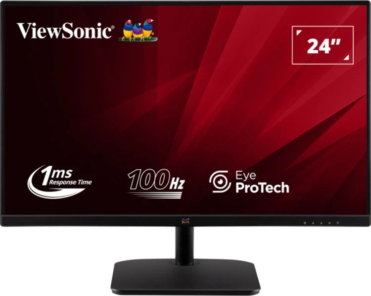 VIEWSONIC 24 IPS LED VGA, HDMI, DisplayPort speakers