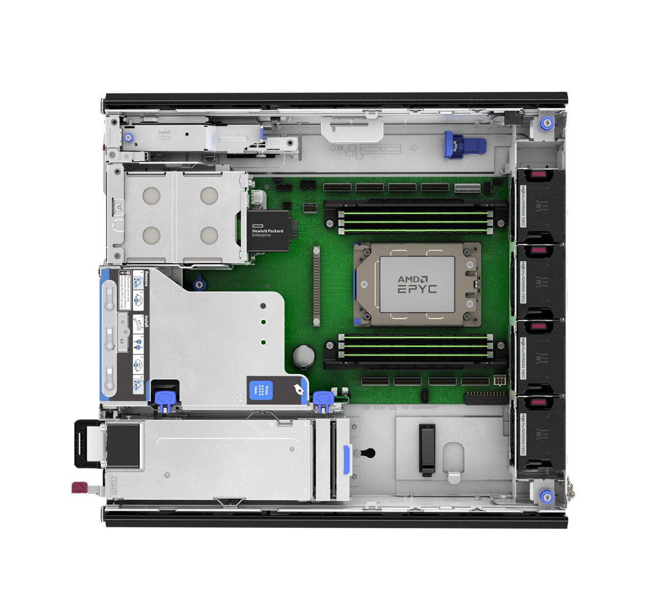 HPE DL145 G11 8124P 2x32G 2SFF EMEA Svr