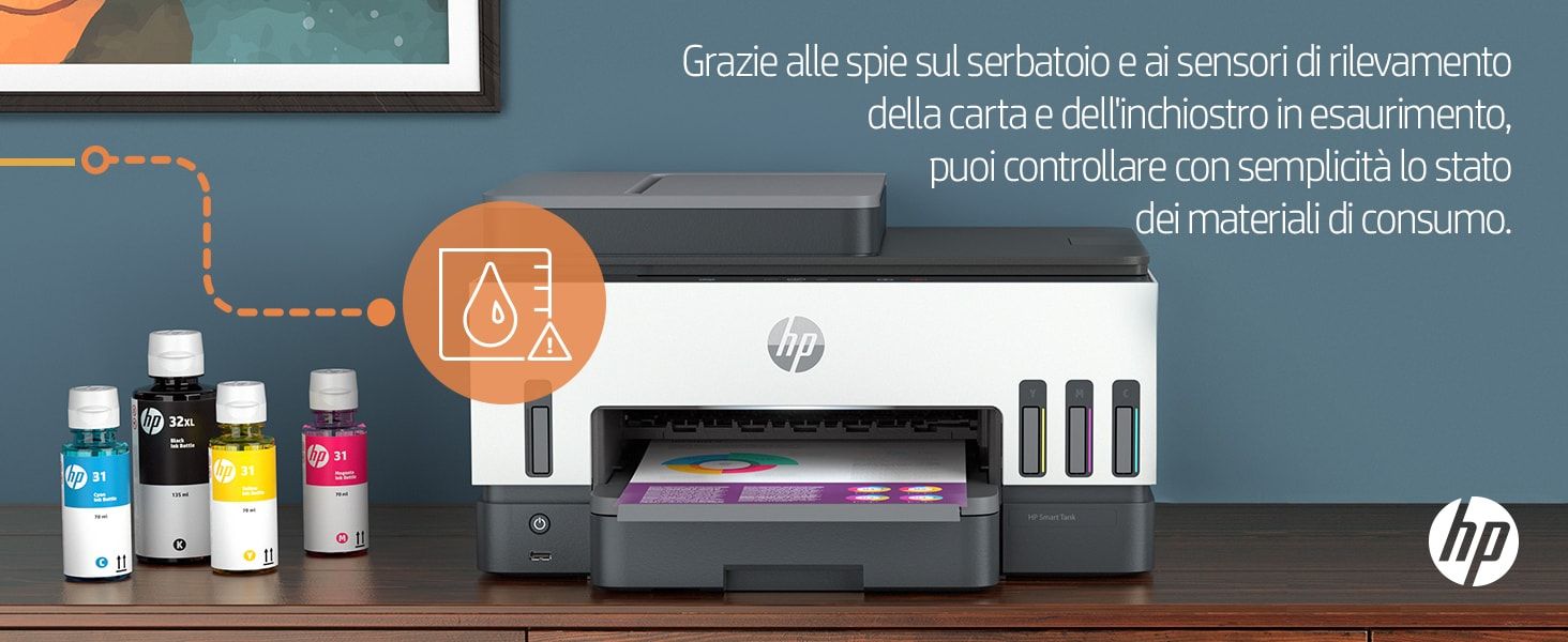 HP INC. SMART TANK 7605 MFP FAX 15/9PPM ETH WIFI FR ADF