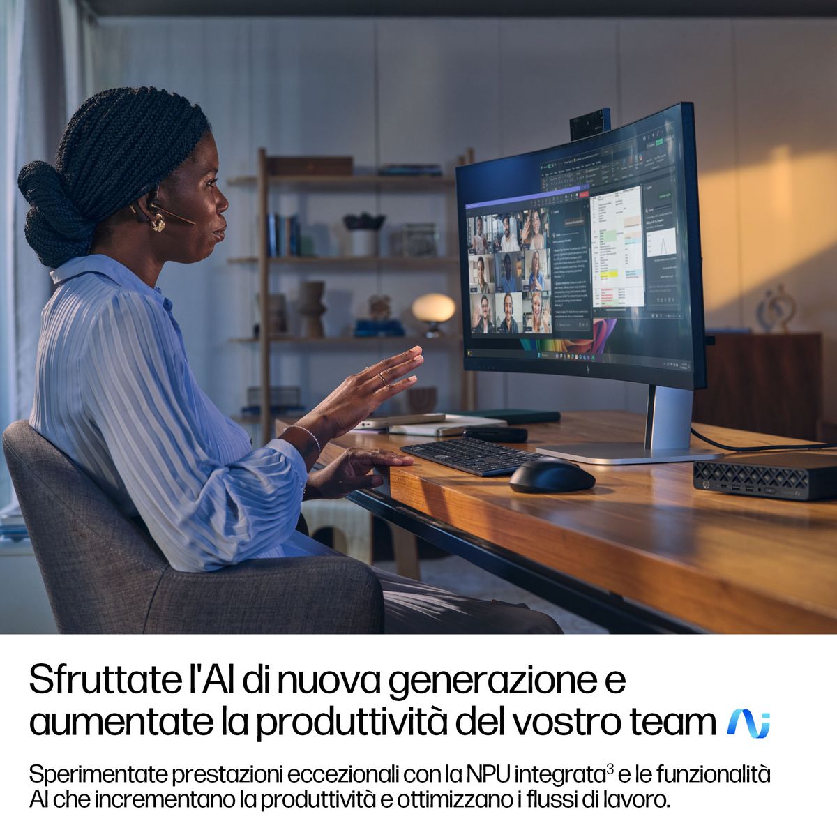 HP INC. ELITE MINI 8 G1A NGAI R5-340AI 32 512 WIN11P 3YW