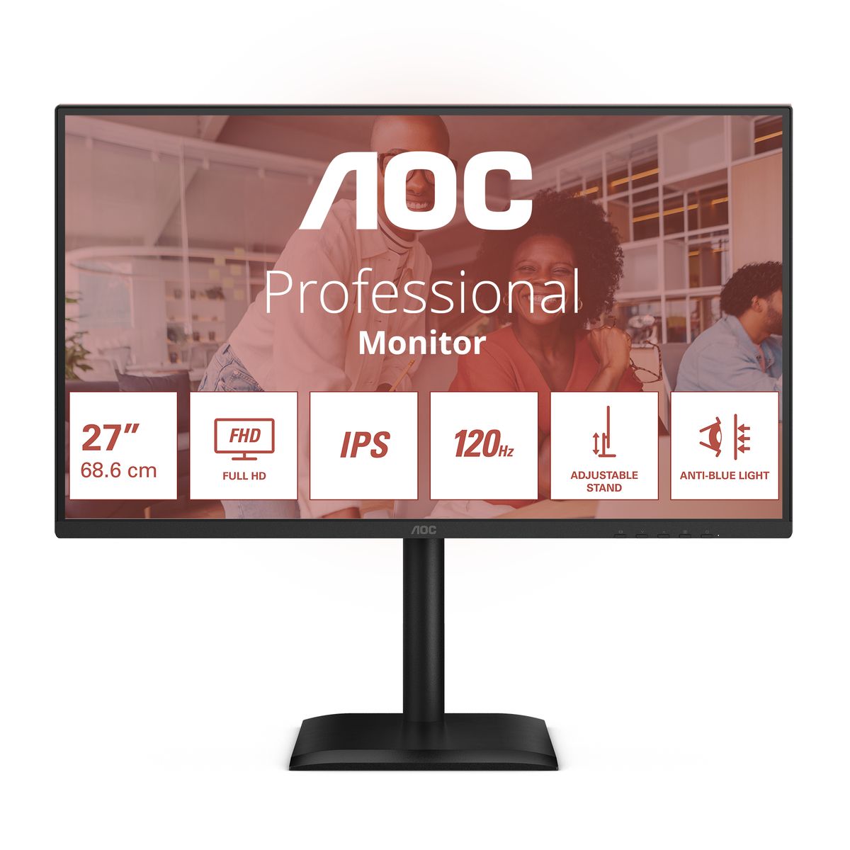 27 16:9 IPS 1920x1080 120Hz vga hdmi dp usb [IMAGE 1]