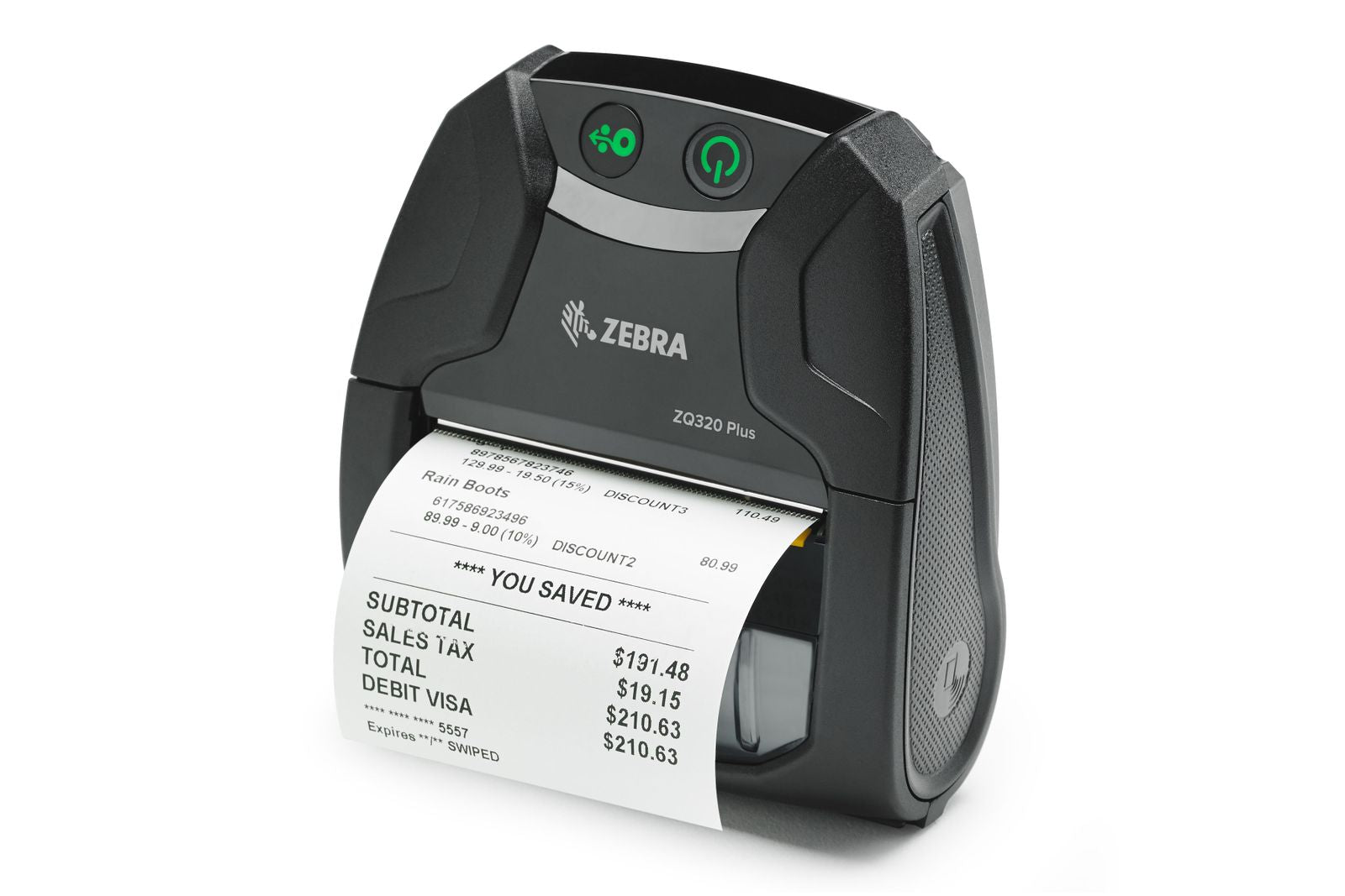 ZEBRA DT PRINTER ZQ320 PLUS 802.11AC BT OUTDOOR USE
