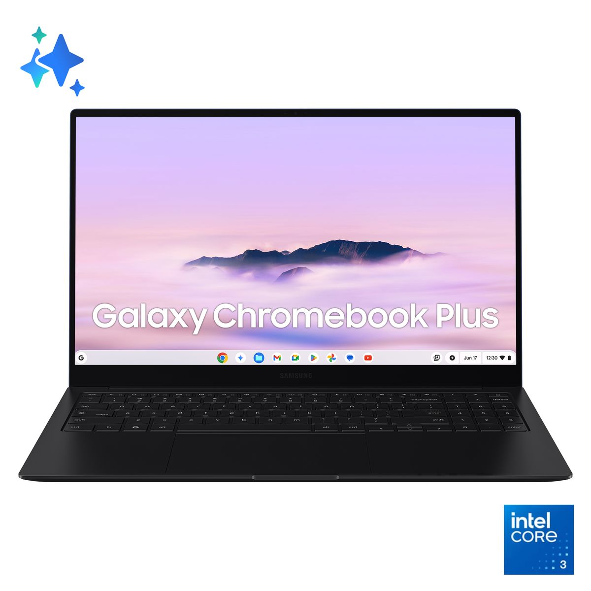 Galaxy ChromebookPlus 15.6 Core 3 8GB 256GB Chrome [IMAGE 1]