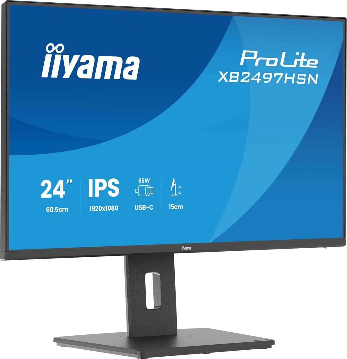 IIYAMA 24 IPS 1920x1080,USB-C,HDMI,DP,MULTIMED