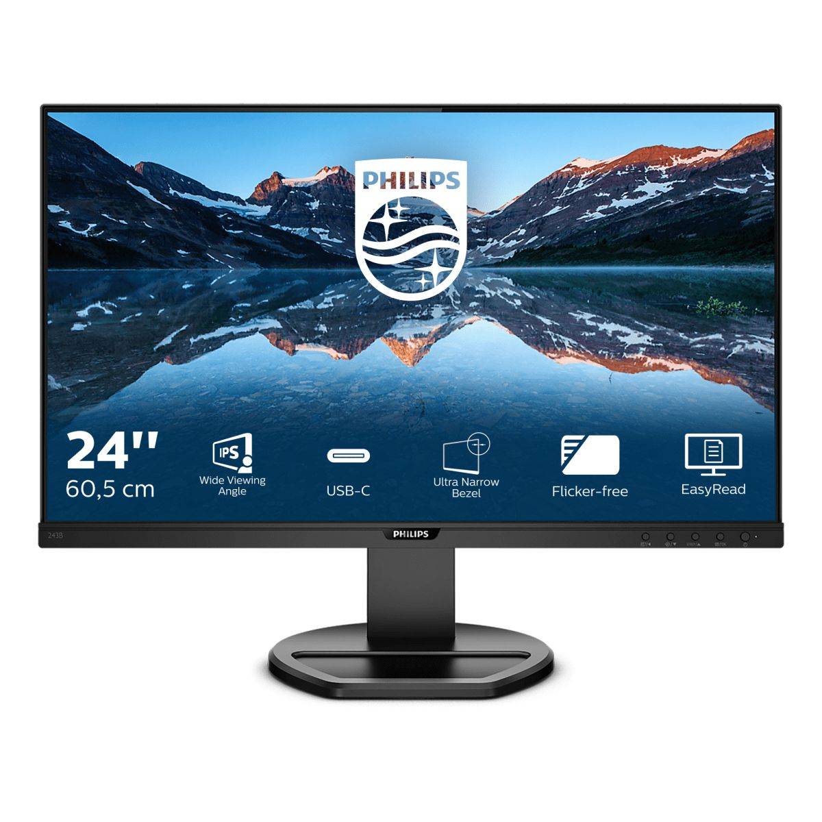 23,8  LED IPS, 1920*1080 USB-C ,16:9 250 CD/M [IMAGE 1]