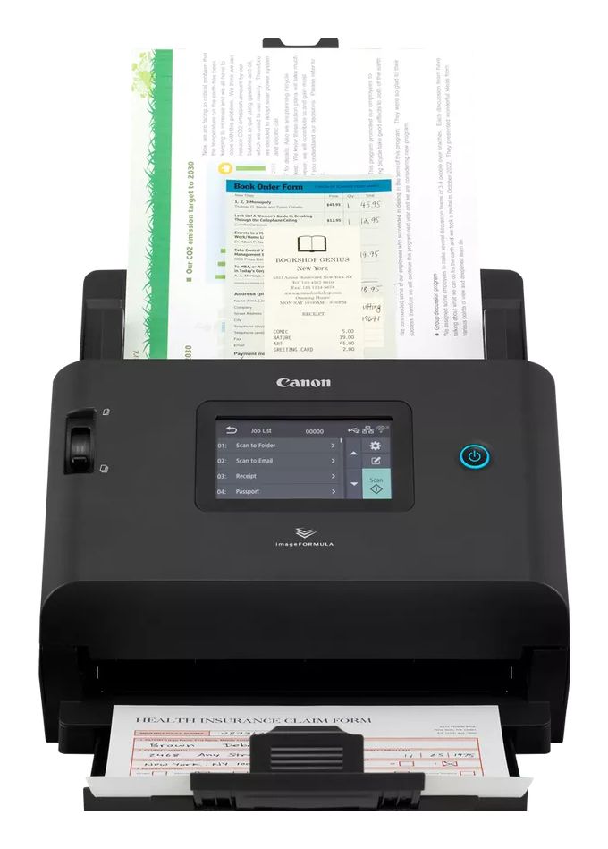 CANON DR-S350NW SCANNER ROTATIVO FRONTE/RETRO 50PPM