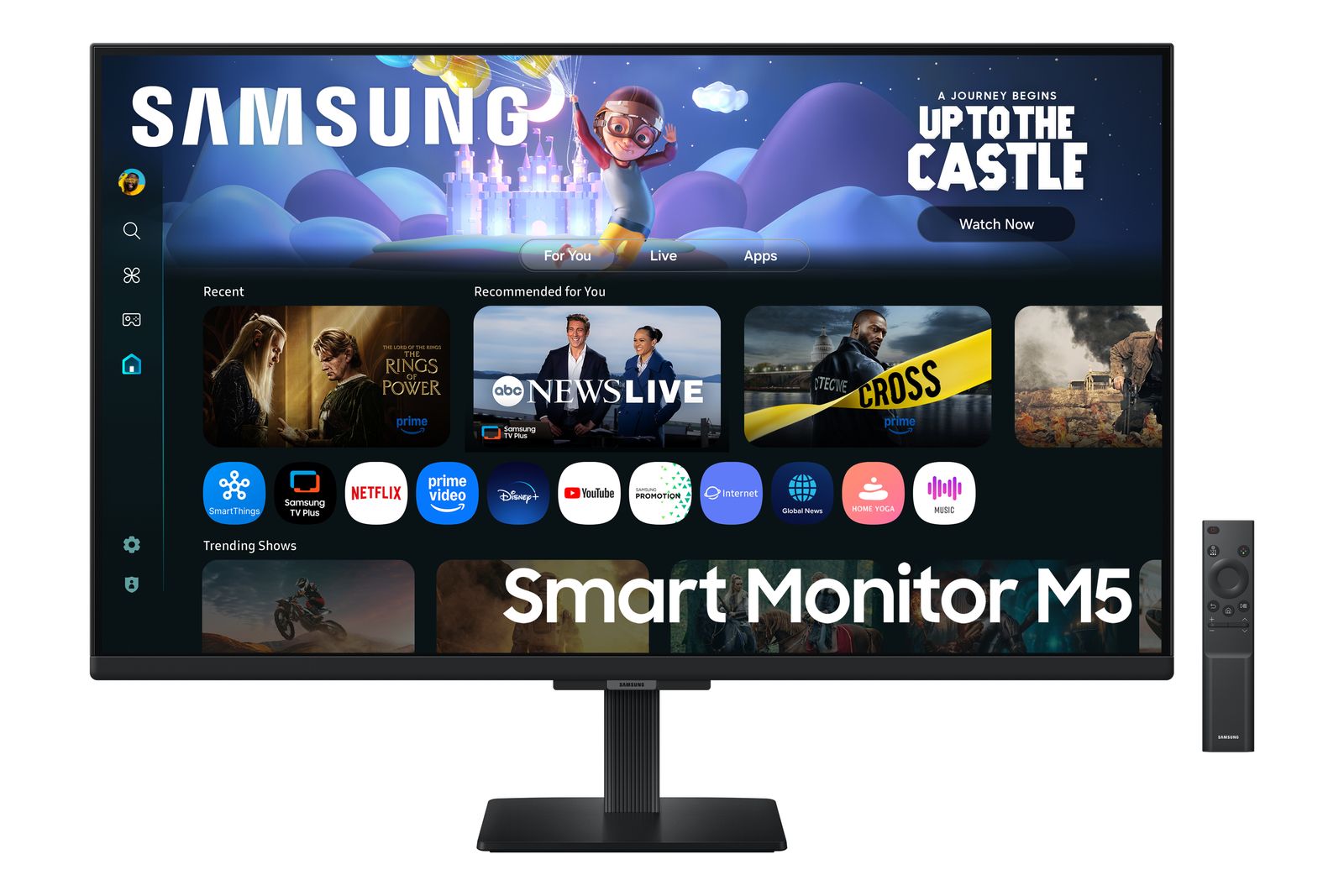 SAMSUNG S32FM500|Smart Monitor,FHD, Speaker e Telecomando