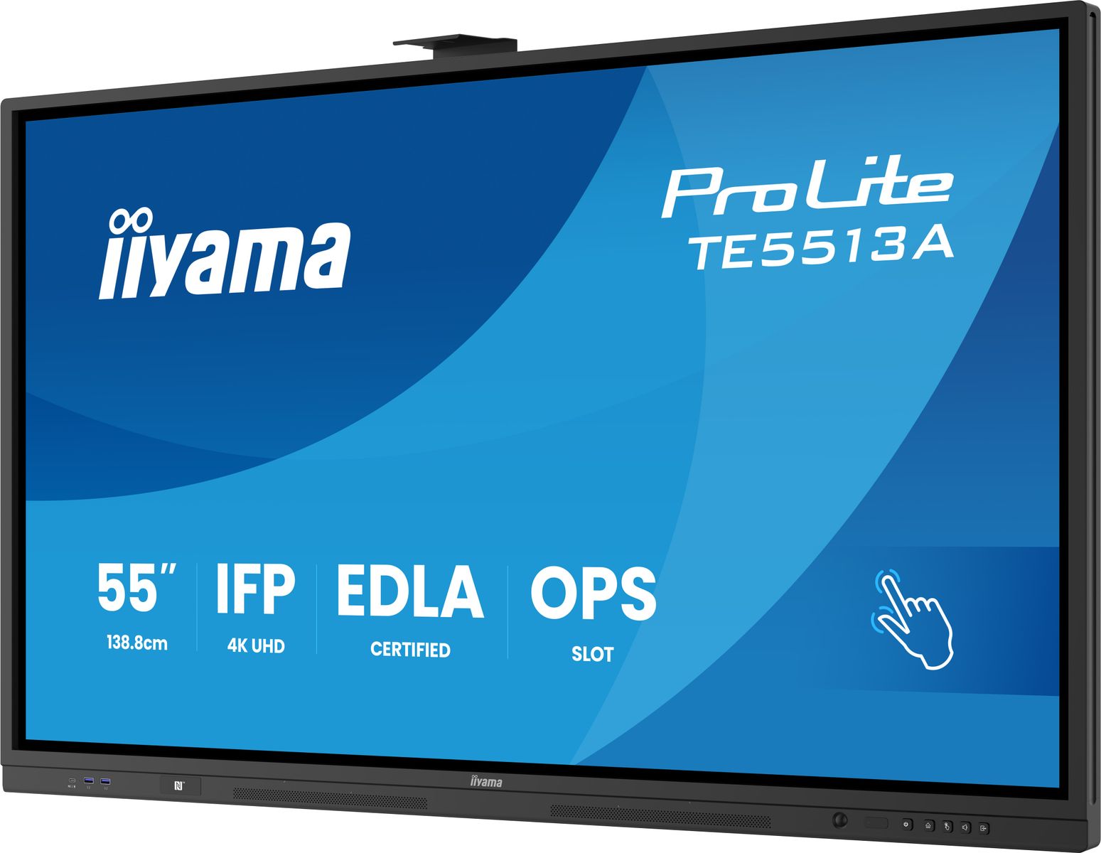 IIYAMA 75 UHD IR 40P Touch AG with Interactive Android