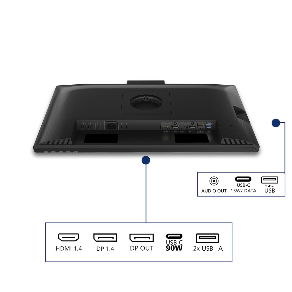 PHILIPS 23,8 16:9 IPS 1920x1080 120Hz hdmi dp usb c