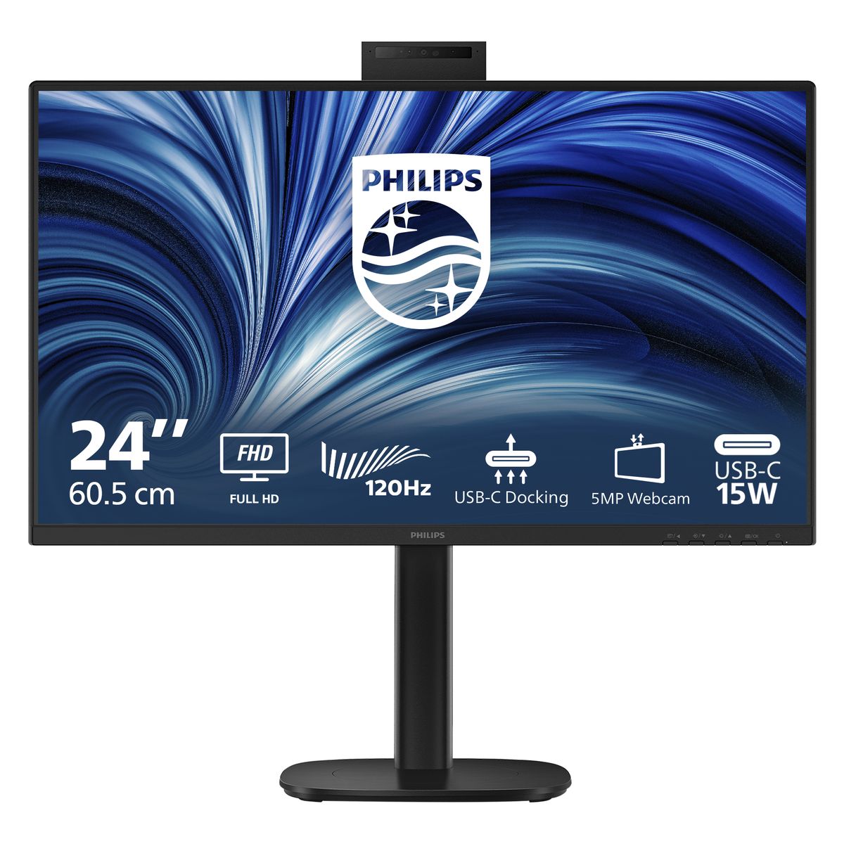 PHILIPS 23,8 16:9 IPS 1920x1080 120Hz hdmi dp usb c