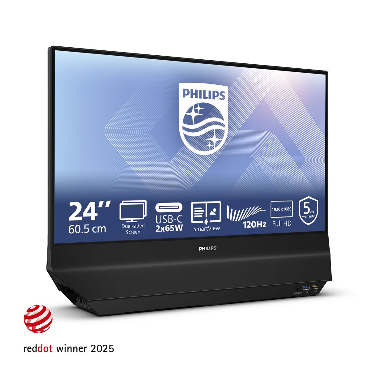 PHILIPS 23,8 doppio schermo 16:9 IPS 1920x1080 120Hz