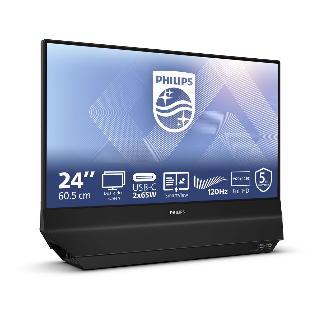PHILIPS 23,8 doppio schermo 16:9 IPS 1920x1080 120Hz