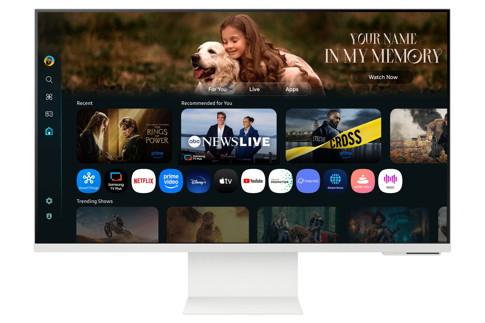 SAMSUNG S32FM801 | Smart Monitor, UHD con USB-C