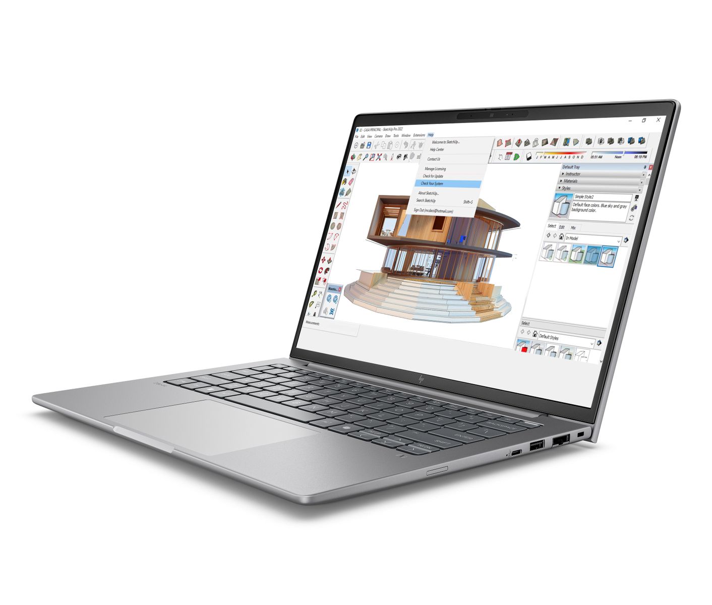 HP INC. ZBOOK 8 14G1I ULTRA7 255H 32/1 RTX500 W11P 3YW