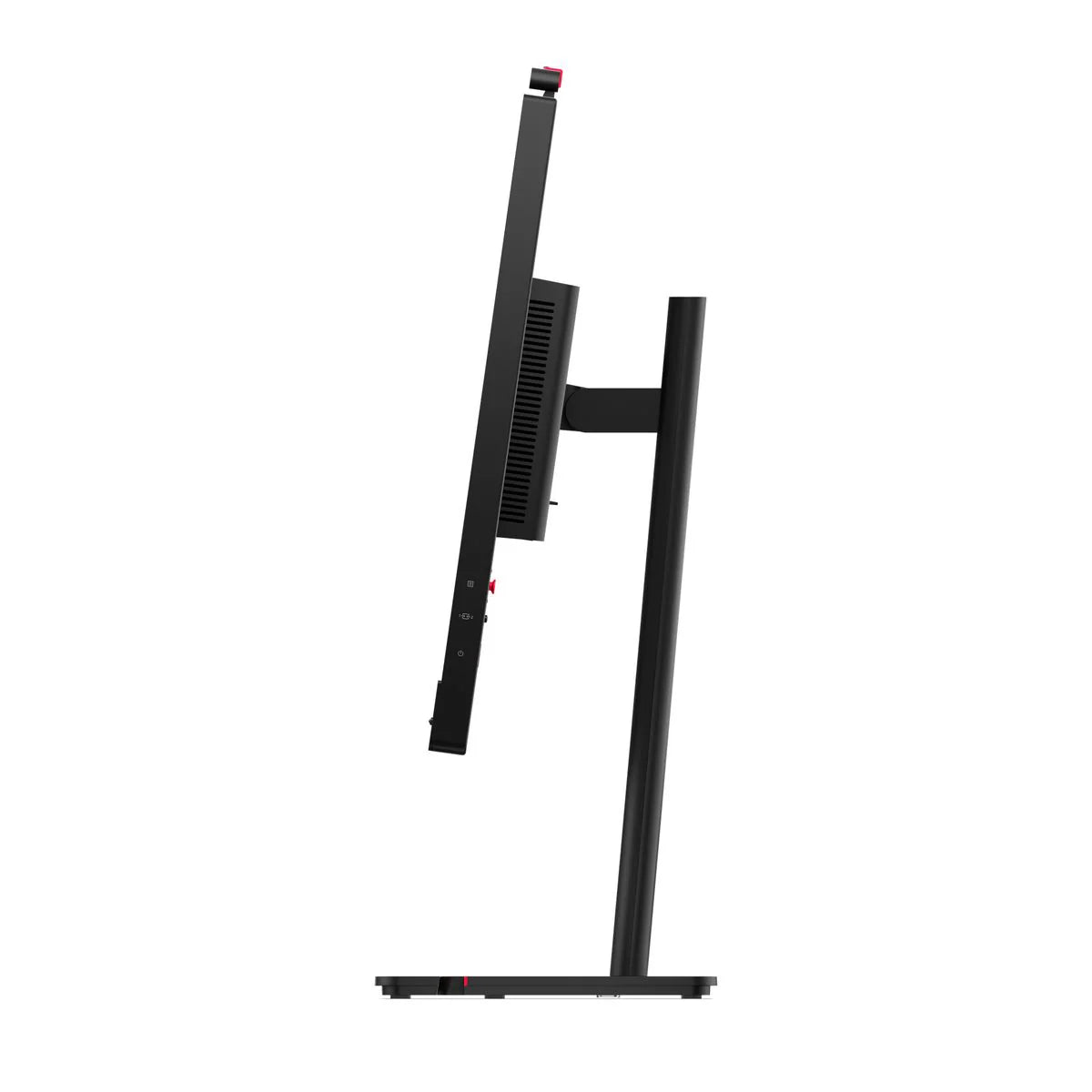 Monitor PC nero ultrasottile di profilo su supporto, Messoanuovo.it