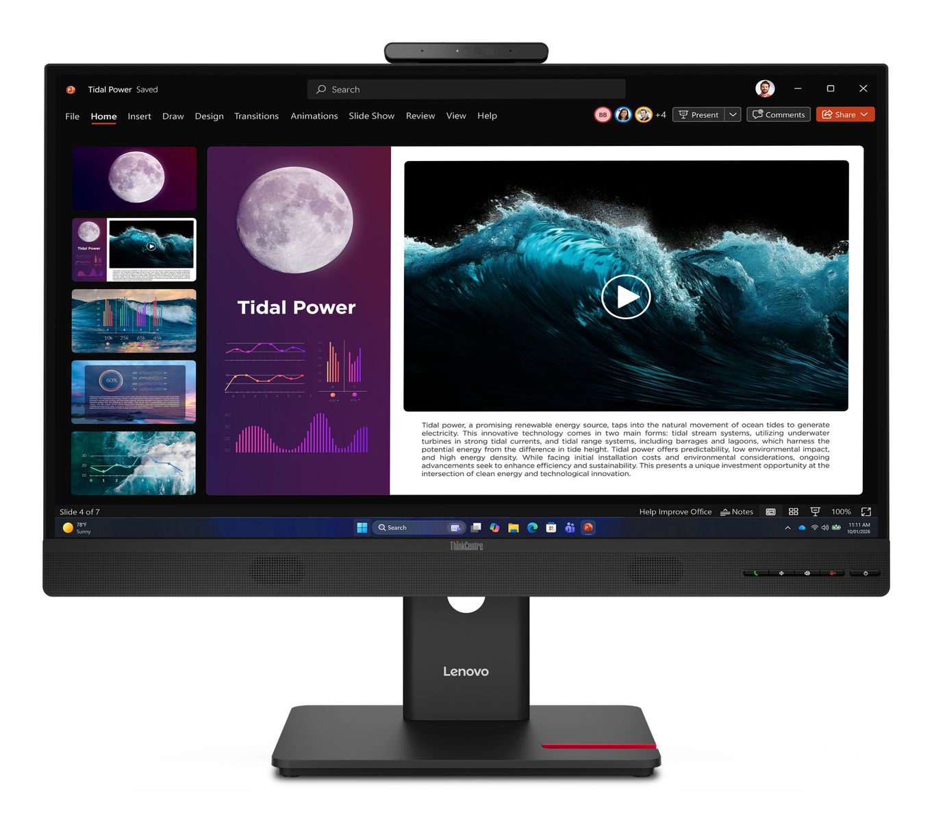 LENOVO TS THINKVISION TINY-IN-ONE 27 QHD IPS WCAM+SPEAK