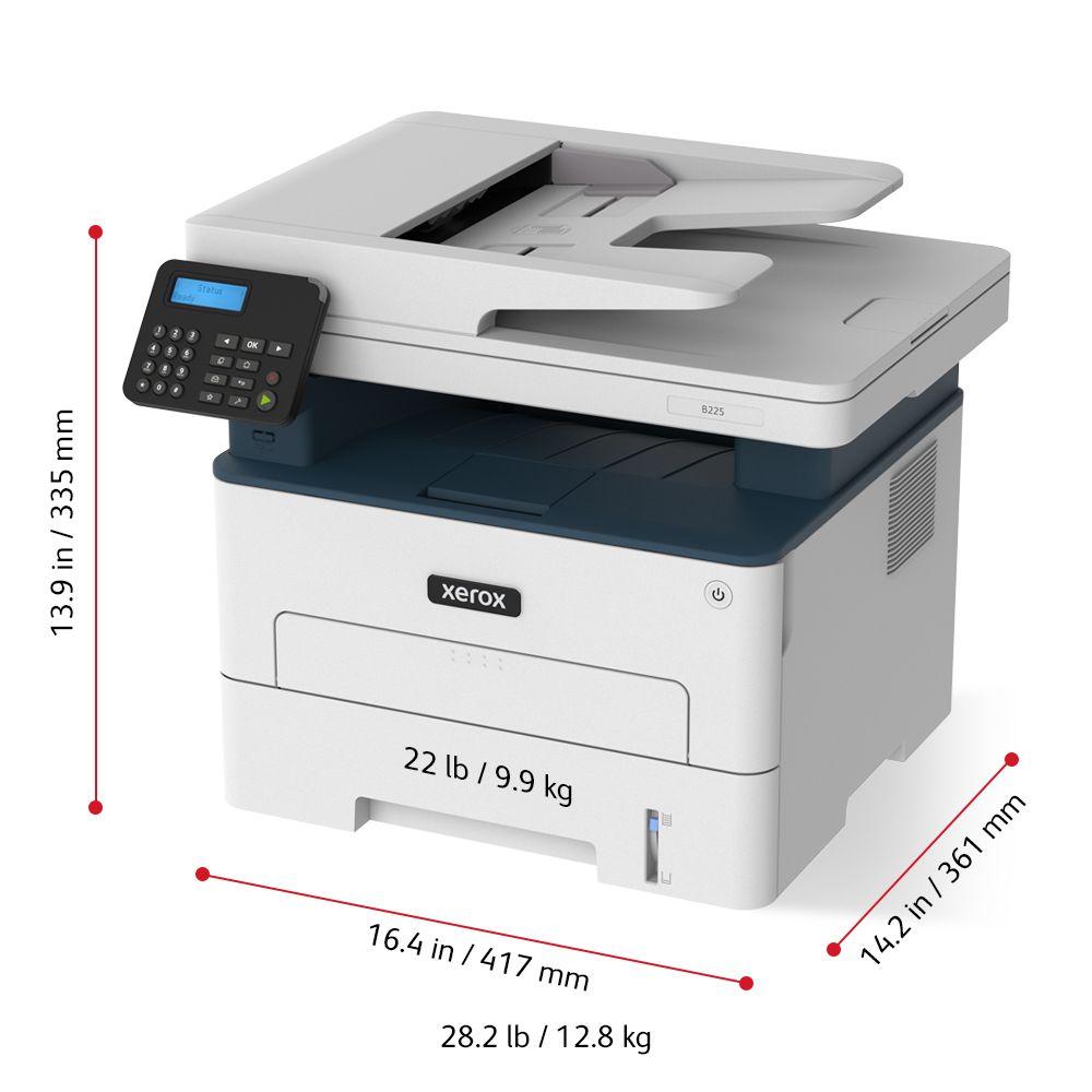 XEROX B225 A4 34 PPM COPIA/STAMPA/SCANSIONE [IMAGE 8]