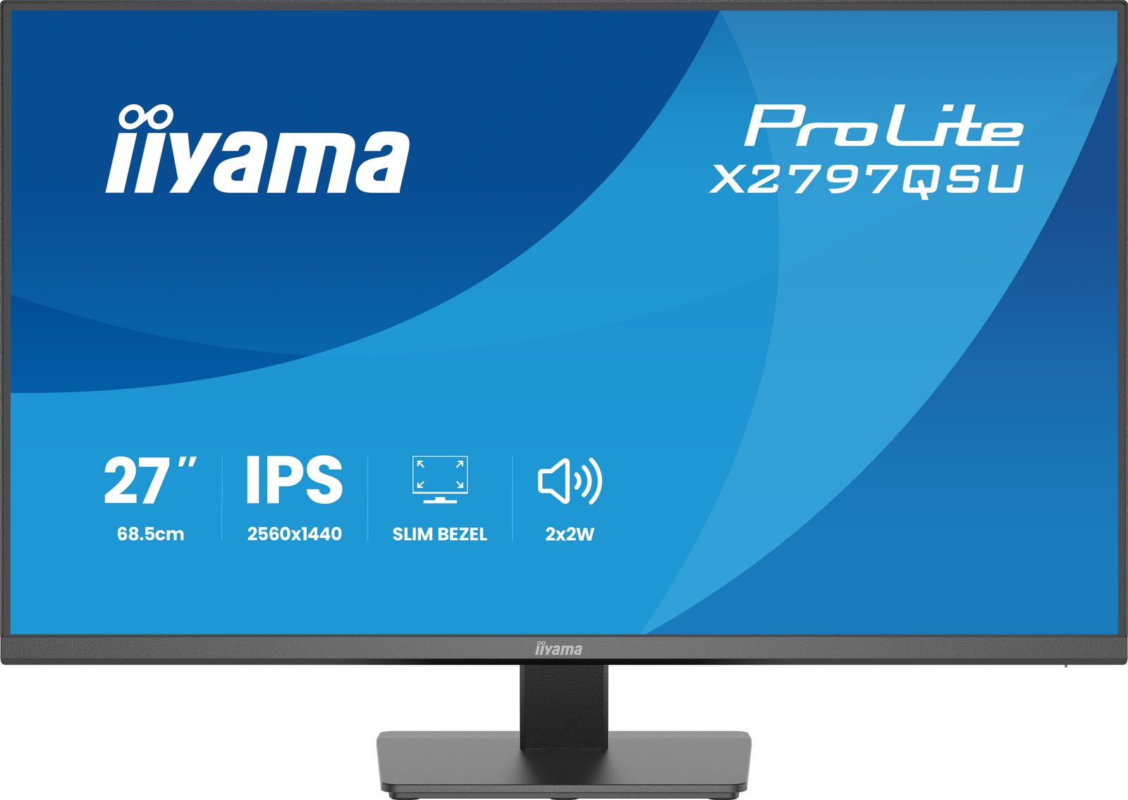 IIYAMA 27 IPS 4-SIDE SLIM BEZEL, EYECOMFORT