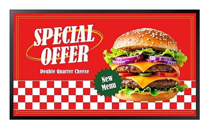 SAMSUNG HIGH BRIGHTNESS OUTDOOR SAMSUNG OH55DX