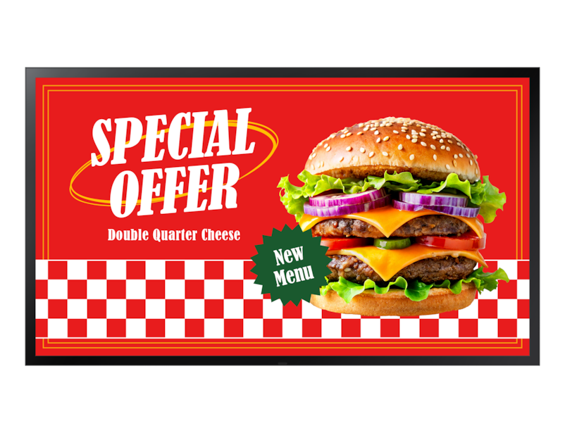 SAMSUNG HIGH BRIGHTNESS OUTDOOR SAMSUNG OH55DX