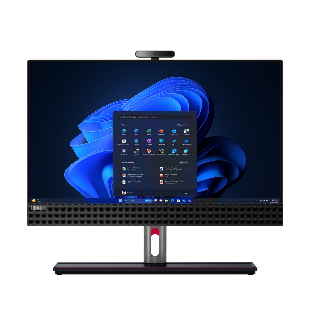 TS M90A I5-14500 16GB 1TB 23.8 TOUCH WLAN W11P 3YO [IMAGE 2]