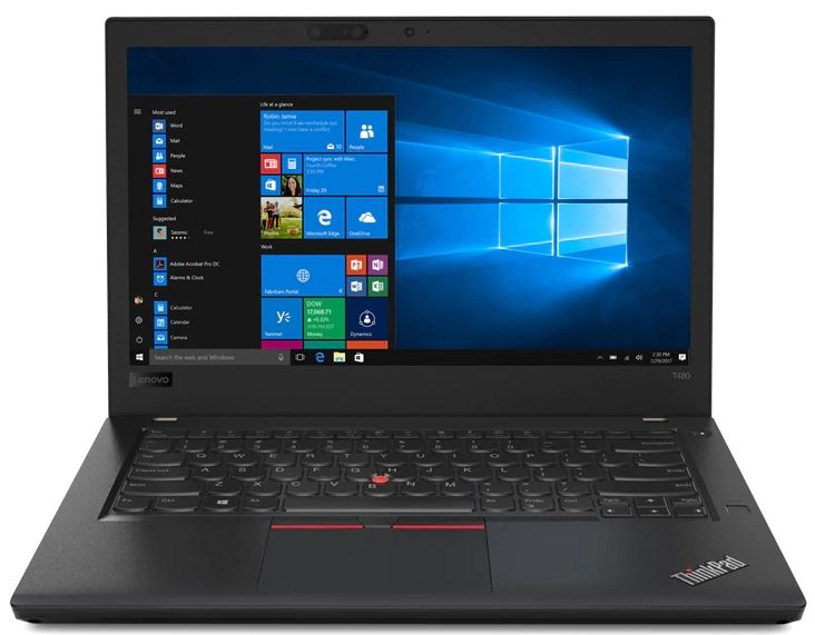 LENOVO T480 - I5-8250U/16/NVME240/14/W11P/2Y [IMAGE 1]